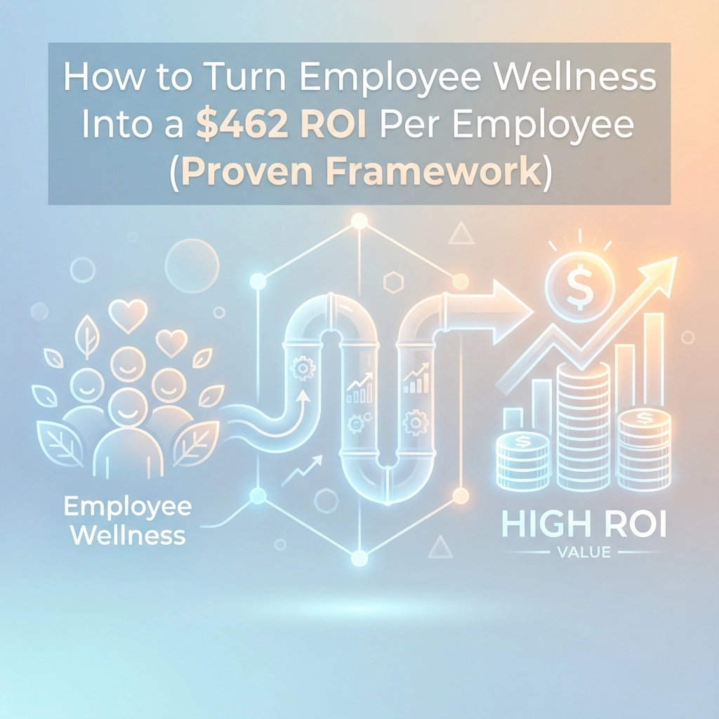 How to Turn Employee Wellness Into a $462 ROI Per Employee (Proven Framework)