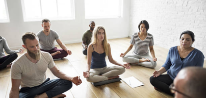 Meditation class for health and financial